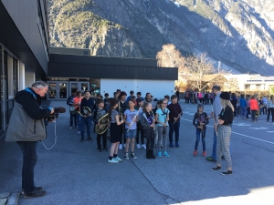 Bild: die ersten Schritte 2019