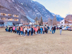 Bild: die ersten Schritte 2019