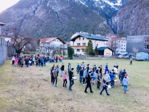 Bild: die ersten Schritte 2019