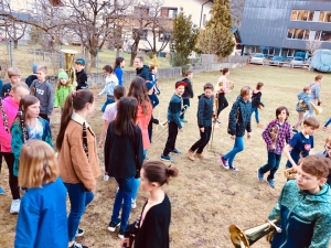 Bild: die ersten Schritte 2019